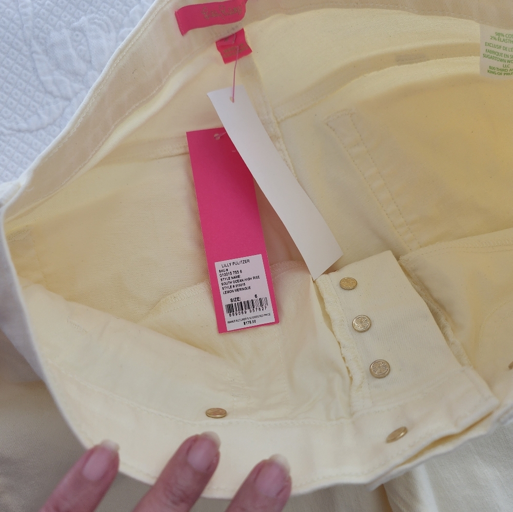 Lilly pulitzer Light cream Jeans - Picture 4 of 12